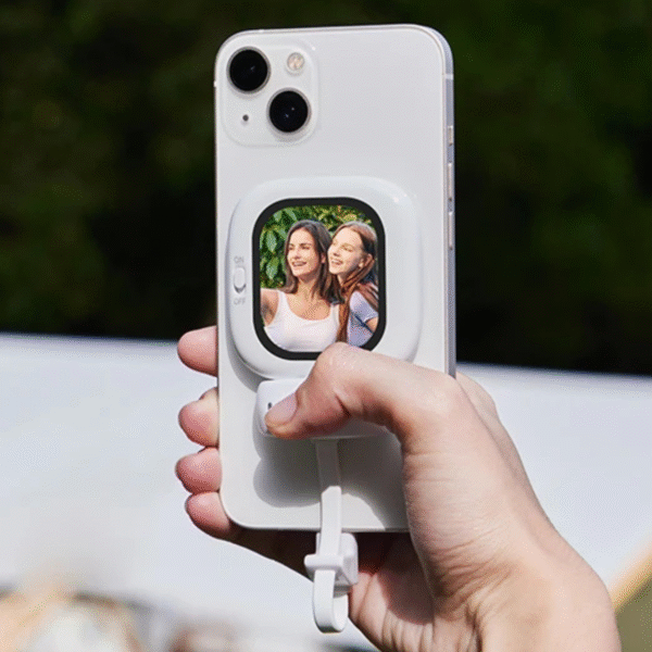 l’outil pro ultime pour se filmer avec la caméra arrière – mini écran magnétique pour selfie