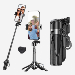 perche à selfie trépied extensible 3 en 1 support standard