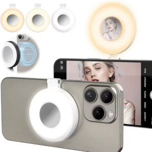 anneau lumineux smartphone magsafe 3 en 1 avec miroir