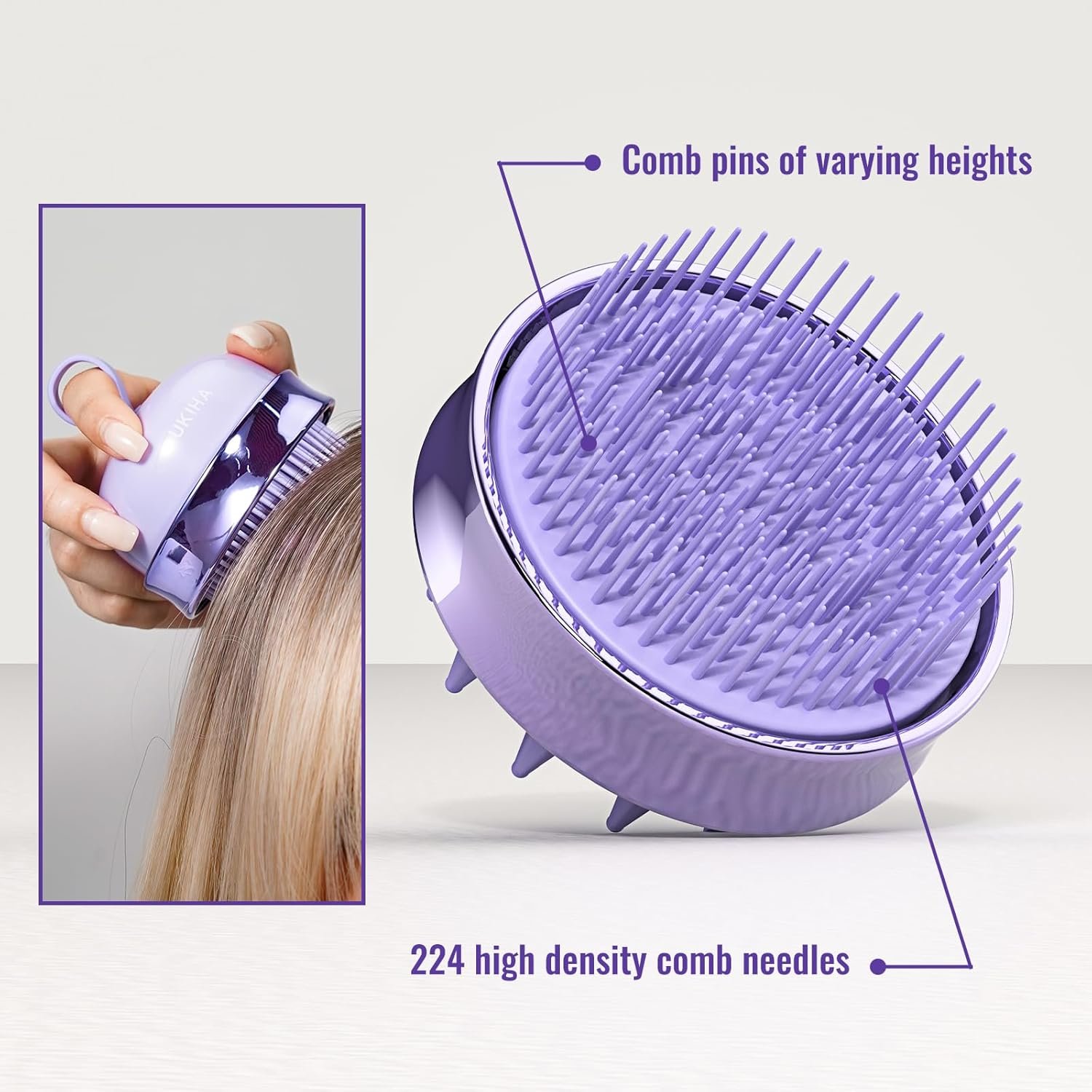 brosse massage cuir chevelu