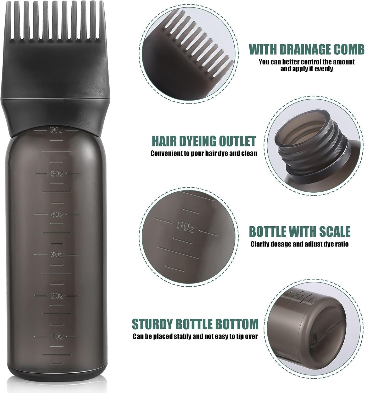 Bénéfices de l’applicateur précision cuir chevelu