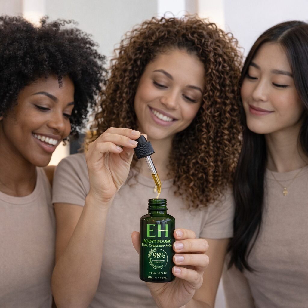 Envihair pour cheveux afro, bouclés, crépus et différentes textures